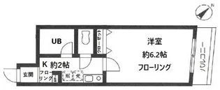 アイビーコート【6階】の間取り