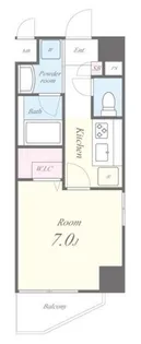 M.Y HERITAGE(エムワイ ヘリテージ)【6階】の間取り