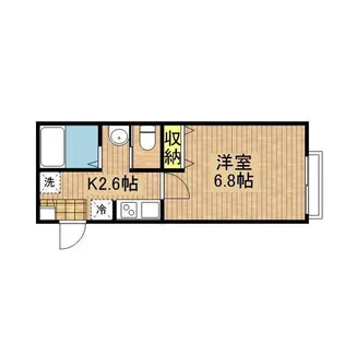 オーク日進【1階】の間取り