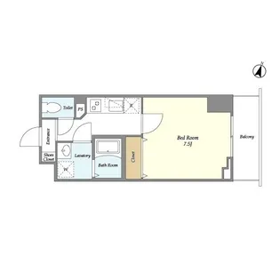 LIBR GRANT 大宮【12階】の間取り