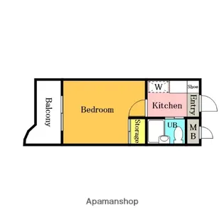 PLENDY与野【1階】の間取り