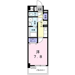 グリーンウエスト Ⅰ【2階】の間取り