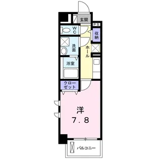 グリーンウエスト Ⅰ【2階】の間取り
