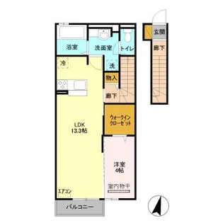 GRACE【2階】の間取り