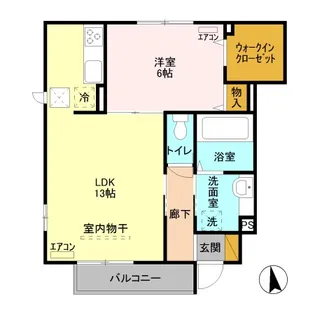 SAERIA【1階】の間取り