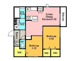 BLISS SITE【3階】の間取り