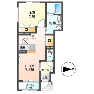 GRAN COSTA Ⅰ【1階】の間取り