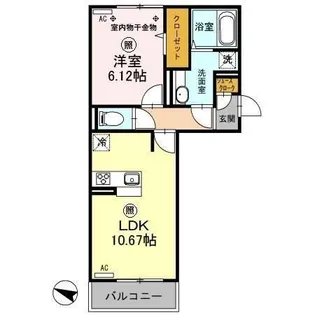 コンフォール【3階】の間取り