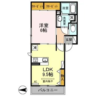 ALFIERI【3階】の間取り