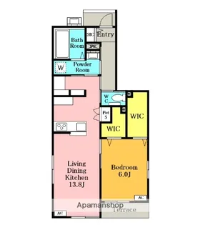 MAISON ARTE’RE【1階】の間取り