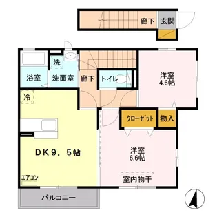 アーベイン桜丘【2階】の間取り