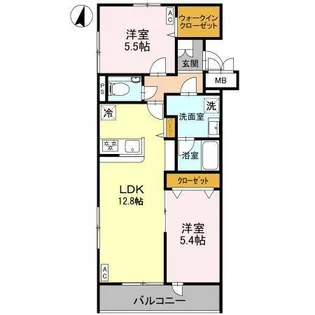 CLASSE(クラッセ)【2階】の間取り