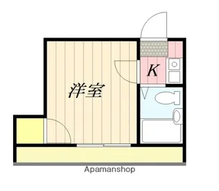 パレス与野本町【2階】の間取り