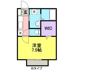 OAK HOUSE【1階】の間取り