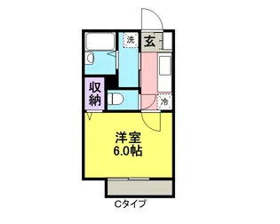 OAK HOUSE【2階】の間取り