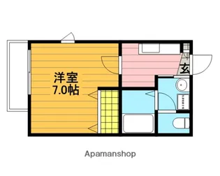 ドミール【201号室】の間取り