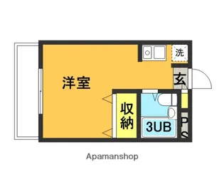 埼玉県さいたま市浦和区上木崎2丁目【マンション】の間取り