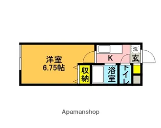 ベルーフ本町西【1階】の間取り