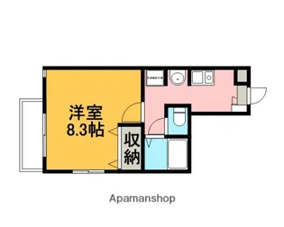 セントラルSSK【101号室】の間取り