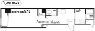 AOI HAUS【2階】の間取り