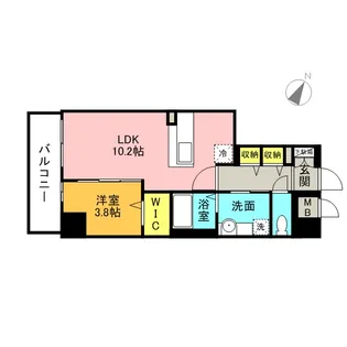 GRAN COURT YONO【7階】の間取り