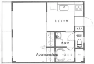 シャルム宮原【3階】の間取り