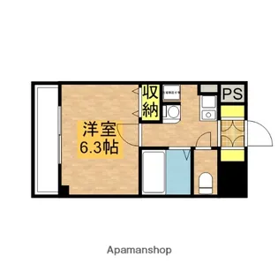 モンターニャ・グランデ【705号室】の間取り