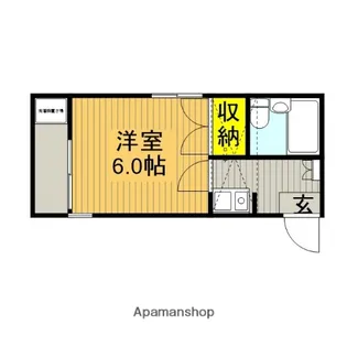 アートパレス日進NO.3【203号室】の間取り