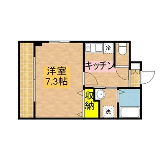 シエル【307号室】の間取り