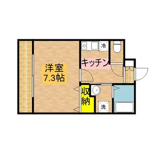 シエル【202号室】の間取り