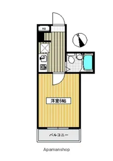 キャッスル三ツ木【2階】の間取り