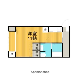 MODERNO(モデルノ)【203号室】の間取り