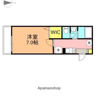 アーバン大成【1階】の間取り
