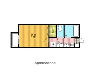 キャメル大成B棟【102号室】の間取り