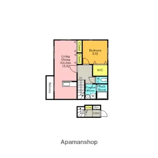 マイシティ上小町Ⅱ【2階】の間取り