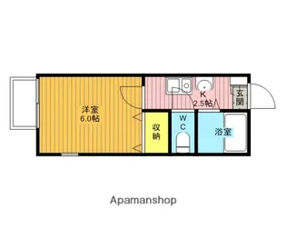 キャメル大成B棟【101号室】の間取り