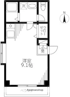 山崎ビル【3階】の間取り