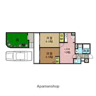 ライオンズガーデン大宮日進【105号室】の間取り