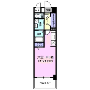 パラッツオ・エテルナ【1階】の間取り
