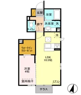 FRAGRANT SUMIRE【1階】の間取り