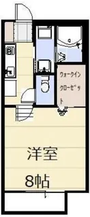 フローラ櫛引 A棟【201号室号室】の間取り