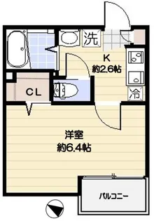 プリムス大宮【2階】の間取り