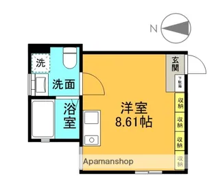 CASITA【roomB号室】の間取り