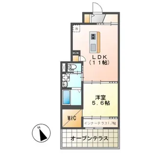 ORORA【1階】の間取り