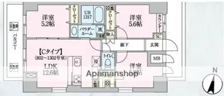 アーバンスカイライン大宮【8階】の間取り