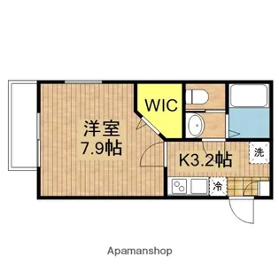 キャメル東藤沢【101号室】の間取り