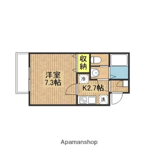 オーク日進【205号室】の間取り