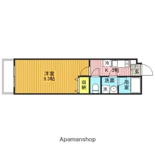 パルジェ日進【310号室】の間取り