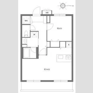 アリエさいたま新都心【5階】の間取り