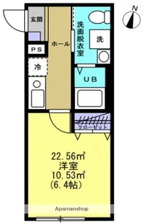 木もれ陽ショコラ【2階】の間取り